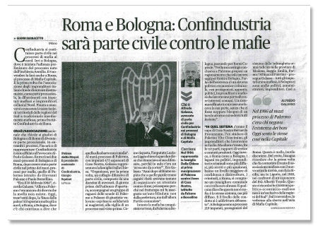 Articolo Roma e Bologna