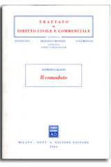 Trattato di Diritto Civile e Commerciale Il Comodato