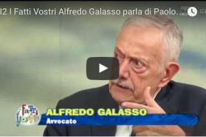 Rai 2. I fatti vostri del 12 novembre 2015: il prof. Alfredo Galasso parla della strage Borsellino. Alla ricerca della verità su motivazioni e mandanti dal 1992 ad oggi.