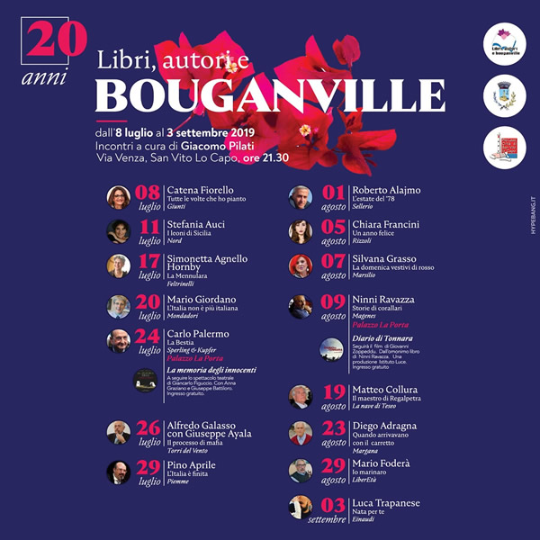 locandina libri autori e bouganville 2019